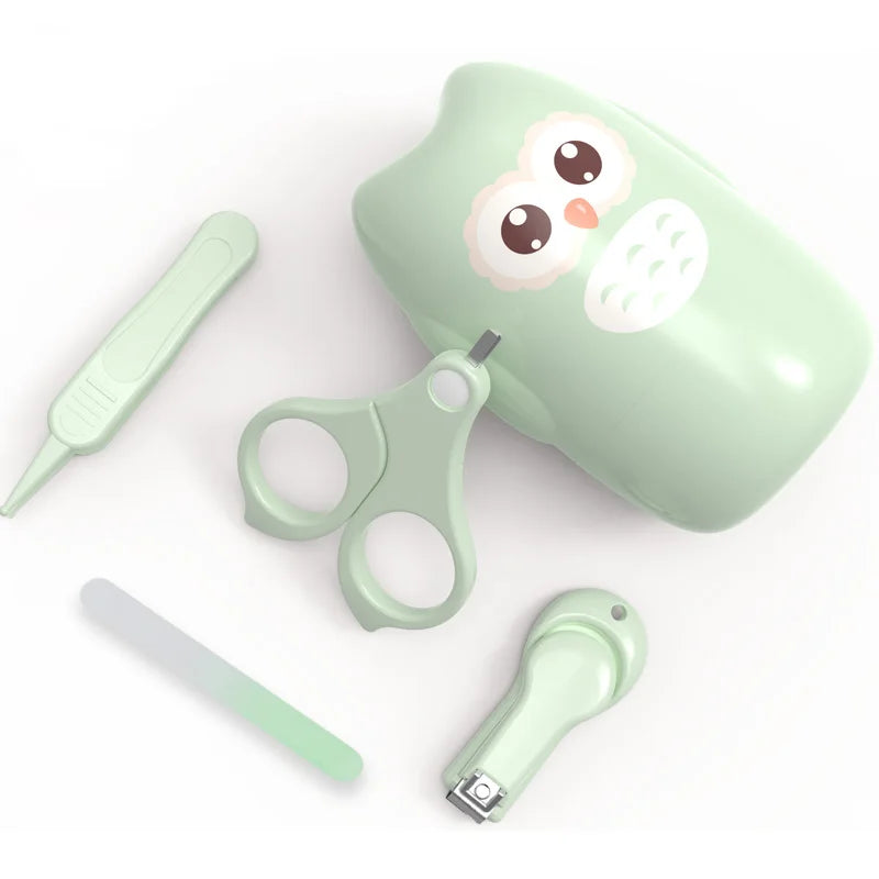 13-in-1 Baby Grooming Kit – Nail Care, Thermometer, Scissors & Hygiene Tools Set - Nestling Babies 