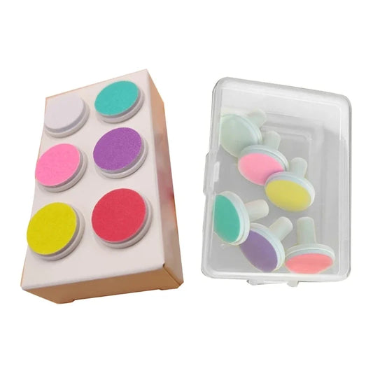 6-Pack Baby Nail File Replacement Pads – Gentle & Safe Grinding Heads - Nestling Babies 