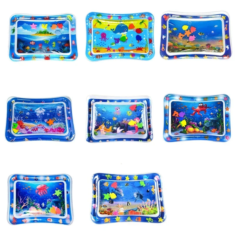Infinno Inflatable Tummy Time Mat – Sensory Water Play Mat for Babies (50cm) - Nestling Babies 