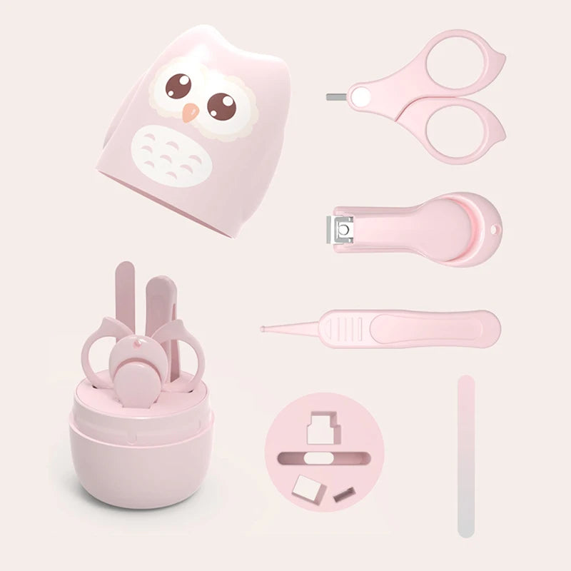 13-in-1 Baby Grooming Kit – Nail Care, Thermometer, Scissors & Hygiene Tools Set - Nestling Babies 