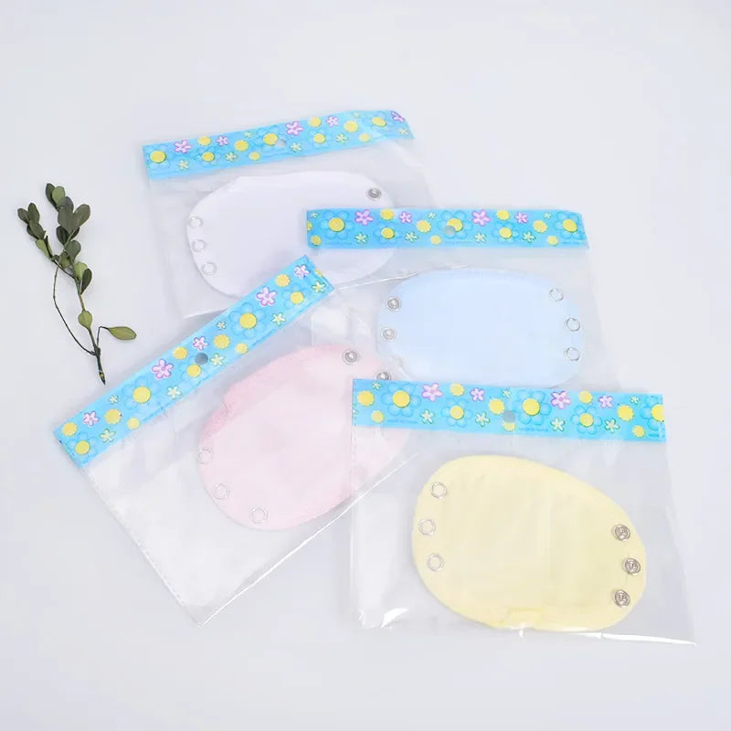 4Pcs Baby Romper Extender Set – Soft Cotton Bodysuit Lengtheners for Newborns and Toddlers - Nestling Babies 