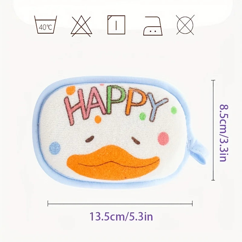 Soft Baby Bath Sponge – Gentle Scrub & Hair Washing Brush for Newborns and Toddlers - Nestling Babies 