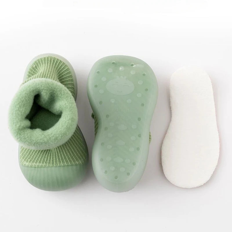 Warm Winter Baby Boots – Slip-On First Walkers for Boys & Girls (0–4 Years) - Nestling Babies 