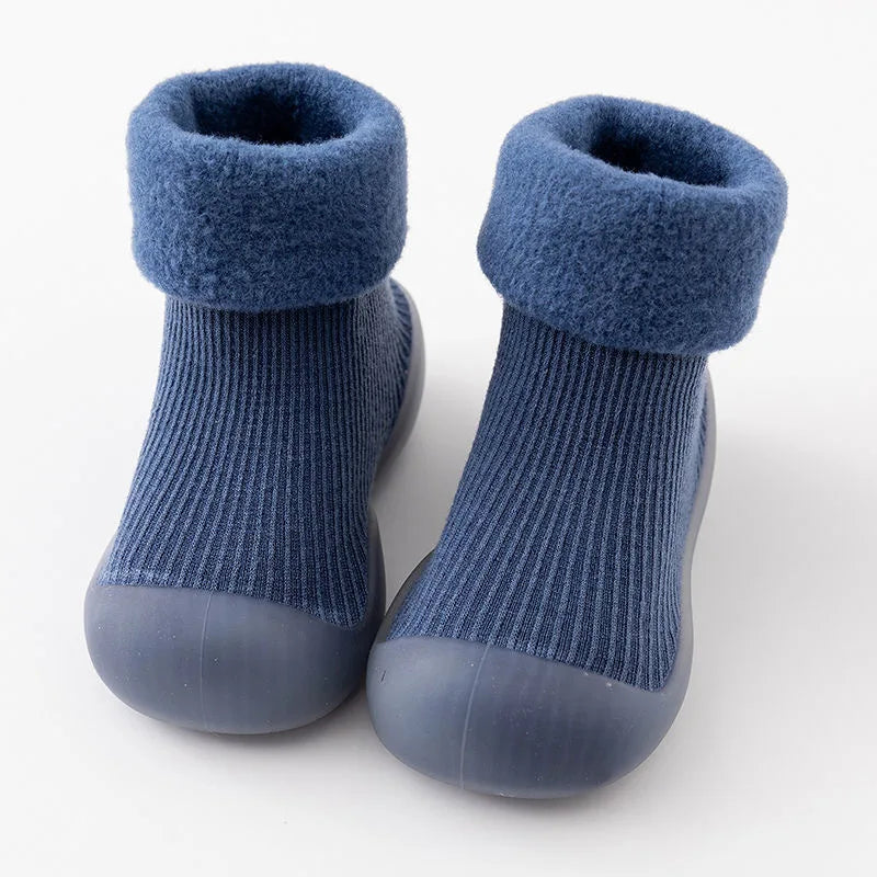 Warm Winter Baby Boots – Slip-On First Walkers for Boys & Girls (0–4 Years) - Nestling Babies 