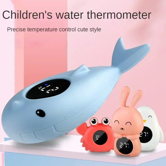 Digital Baby Bath Thermometer – Safe Water Temperature Meter with Cute Animal Design - Nestling Babies 