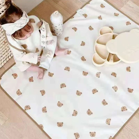 Waterproof Baby Changing Mat – Reusable & Washable Urine Pad for Newborns and Toddlers - Nestling Babies 