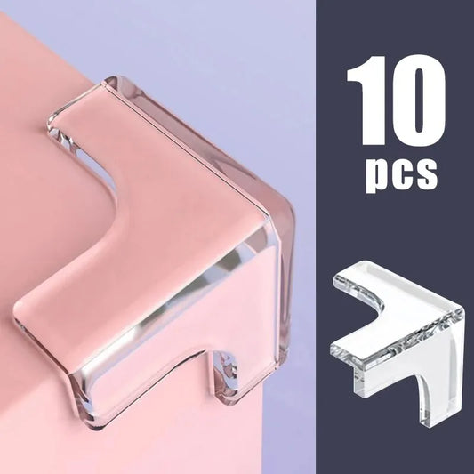 Clear Corner Protectors – 10PCS/4PCS Transparent Anti-Collision Guards for Furniture & Tables - Nestling Babies 