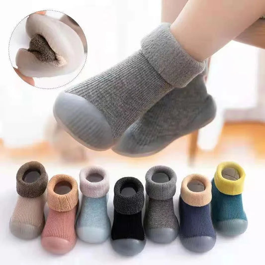 Warm Winter Baby Boots – Slip-On First Walkers for Boys & Girls (0–4 Years) - Nestling Babies 