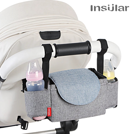 Compact Baby Diaper Bag – Lightweight Portable Organizer for Newborn Essentials (Small Size) - Nestling Babies 