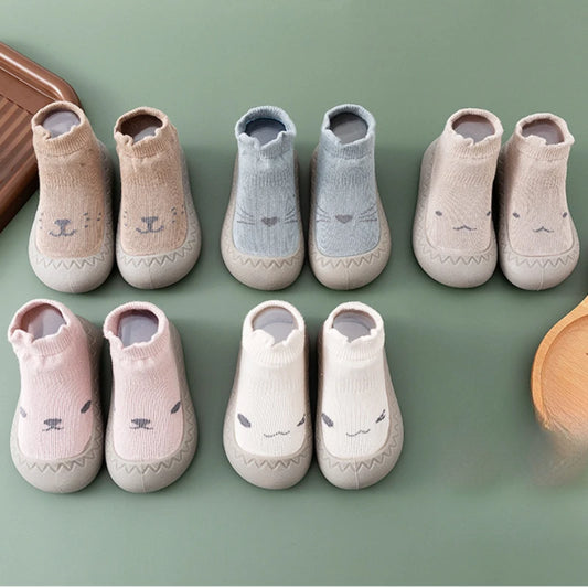 Soft Sole Baby Walking Shoes – Breathable Anti-Slip Indoor & Outdoor Sock Shoes - Nestling Babies 