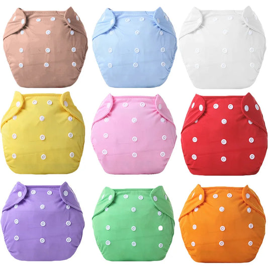 Waterproof Baby Cloth Training Pants – Reusable Pull-Up Diaper Pants for Toddlers (9–14 kg) - Nestling Babies 