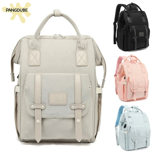 PANGDUBE Waterproof Diaper Backpack – Maternity Travel Bag with Stroller Hooks - Nestling Babies 