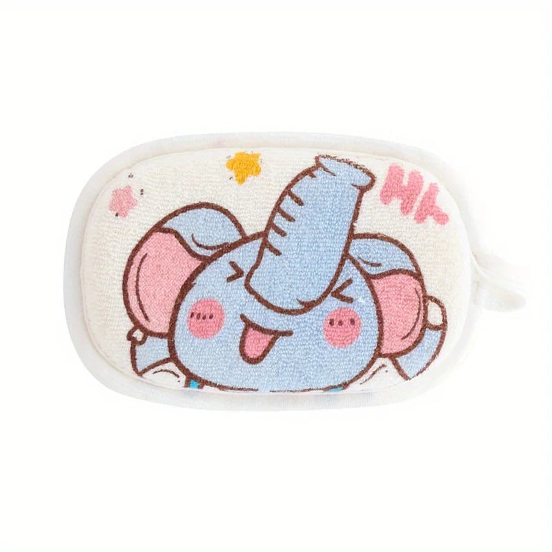 Soft Baby Bath Sponge – Gentle Scrub & Hair Washing Brush for Newborns and Toddlers - Nestling Babies 