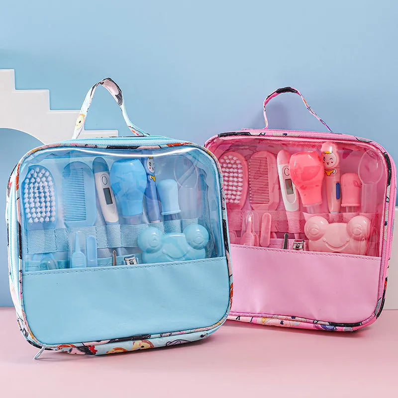 All-in-One Baby Care Kit – 13-Piece Grooming & Health Essentials Set for Newborns - Nestling Babies 