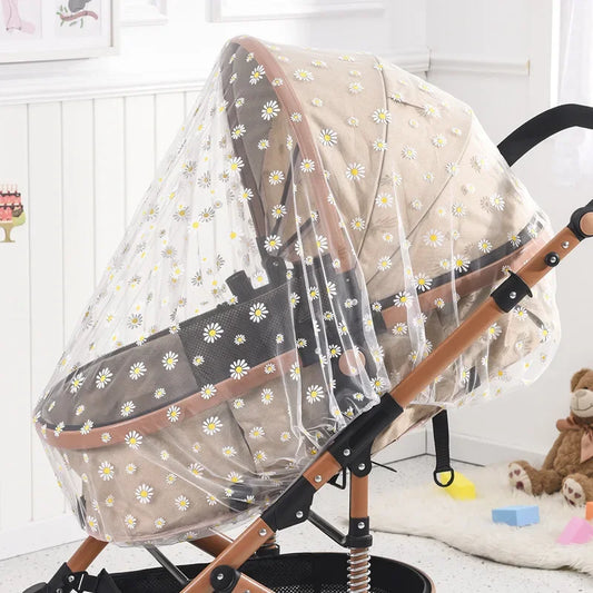 Universal Baby Stroller Mosquito Net – Sunshade Insect Protection Cover for Pushchair & Pram - Nestling Babies 