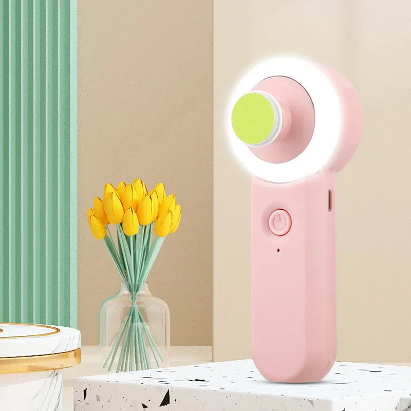 Rechargeable Baby Nail Grinder – Silent Electric Clipper with LED Light for Safe & Gentle Trimming - Nestling Babies 