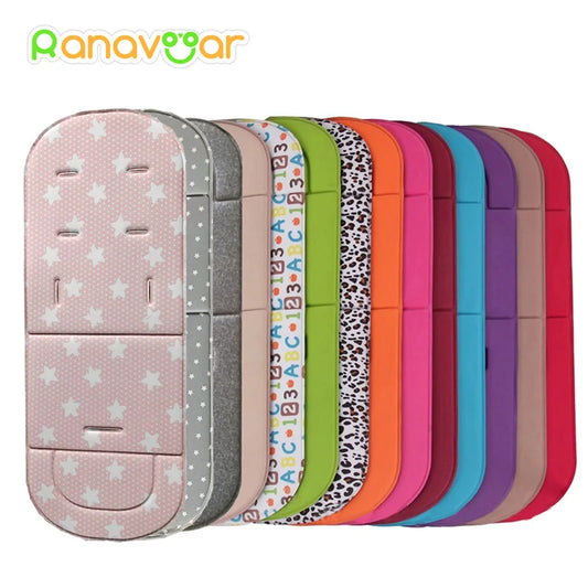 Soft Universal Stroller Seat Cushion – Breathable Baby Pad for All Seasons (0–24M) - Nestling Babies 