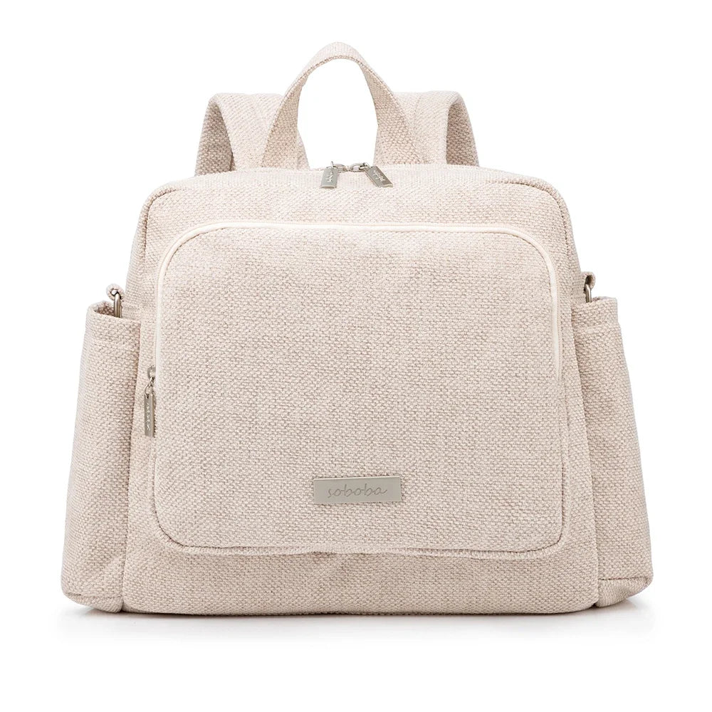 Soboba Waterproof Diaper Backpack – Large Capacity Travel Bag for Moms with Solid Design - Nestling Babies 