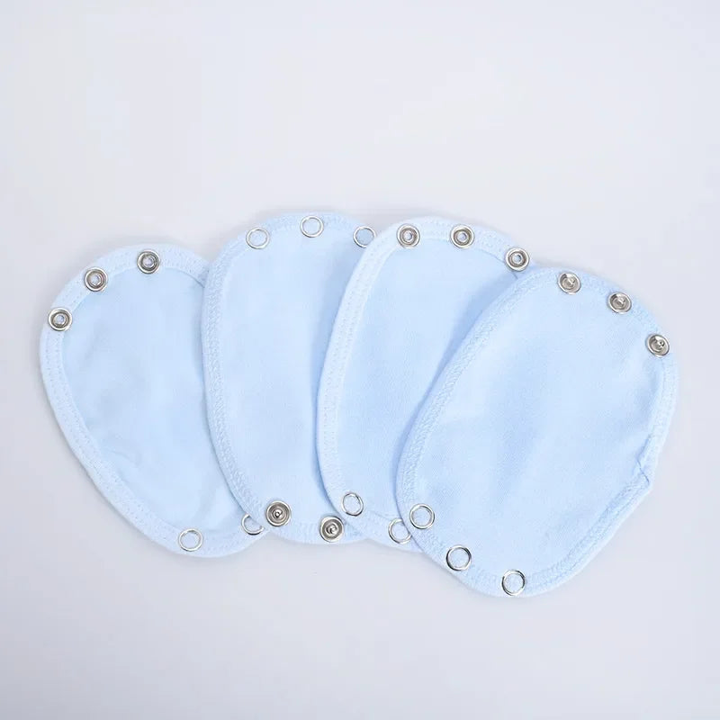 4Pcs Baby Romper Extender Set – Soft Cotton Bodysuit Lengtheners for Newborns and Toddlers - Nestling Babies 
