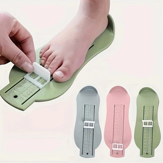 Baby Foot Measuring Gauge – Accurate Infant & Toddler Shoe Size Ruler Tool - Nestling Babies 