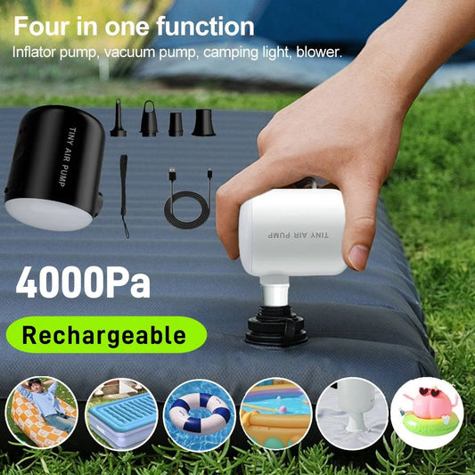 AirZip™ Mini Pump – Fast Inflate & Deflate On-the-Go - Nestling Babies 