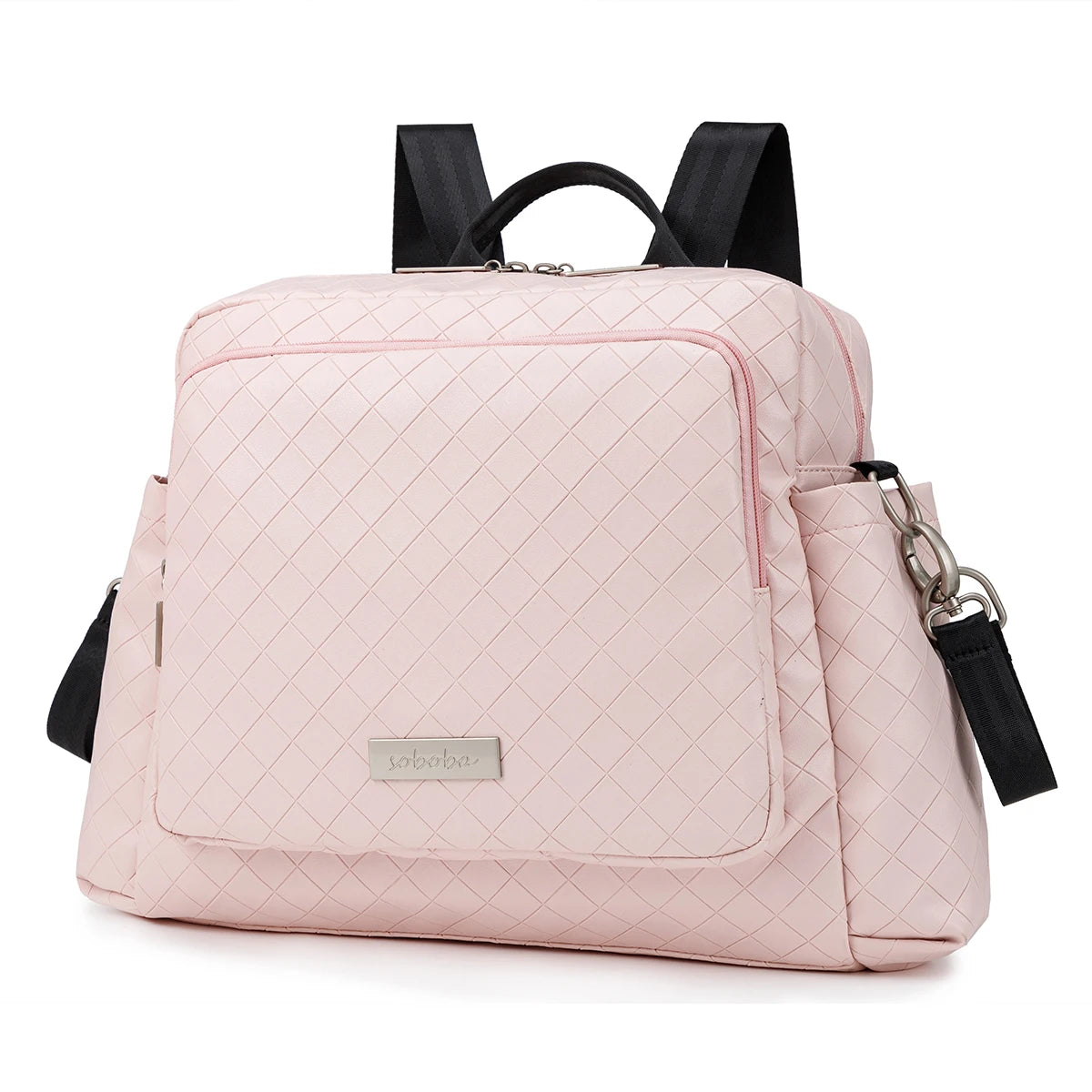 Soboba Waterproof Diaper Backpack – Large Capacity Travel Bag for Moms with Solid Design - Nestling Babies 
