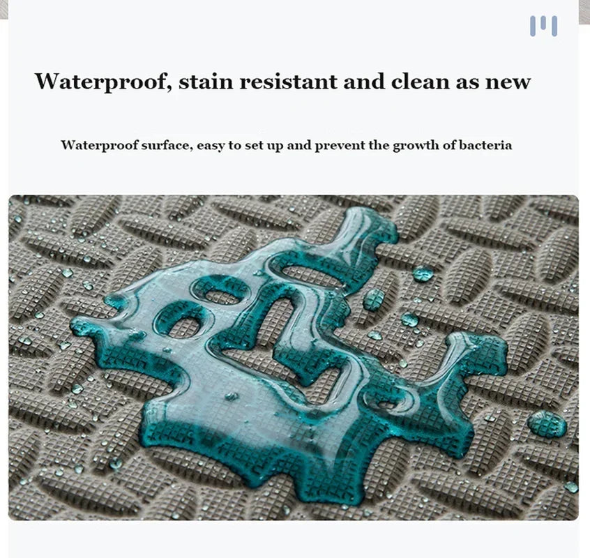 8/16PCS Baby Puzzle Foam Play Mat – Soft Interlocking Floor Tiles for Kids - Nestling Babies 
