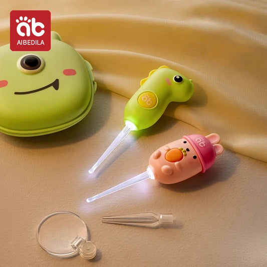 LED Baby Ear Wax Removal Kit – Gentle Light-Up Ear Cleaner Set - Nestling Babies 