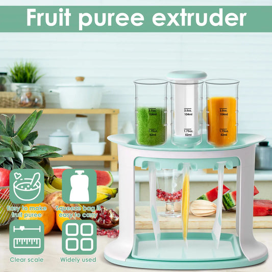 BabyPure™ Food Pouch Maker – Clean & Easy Homemade Prep - Nestling Babies 