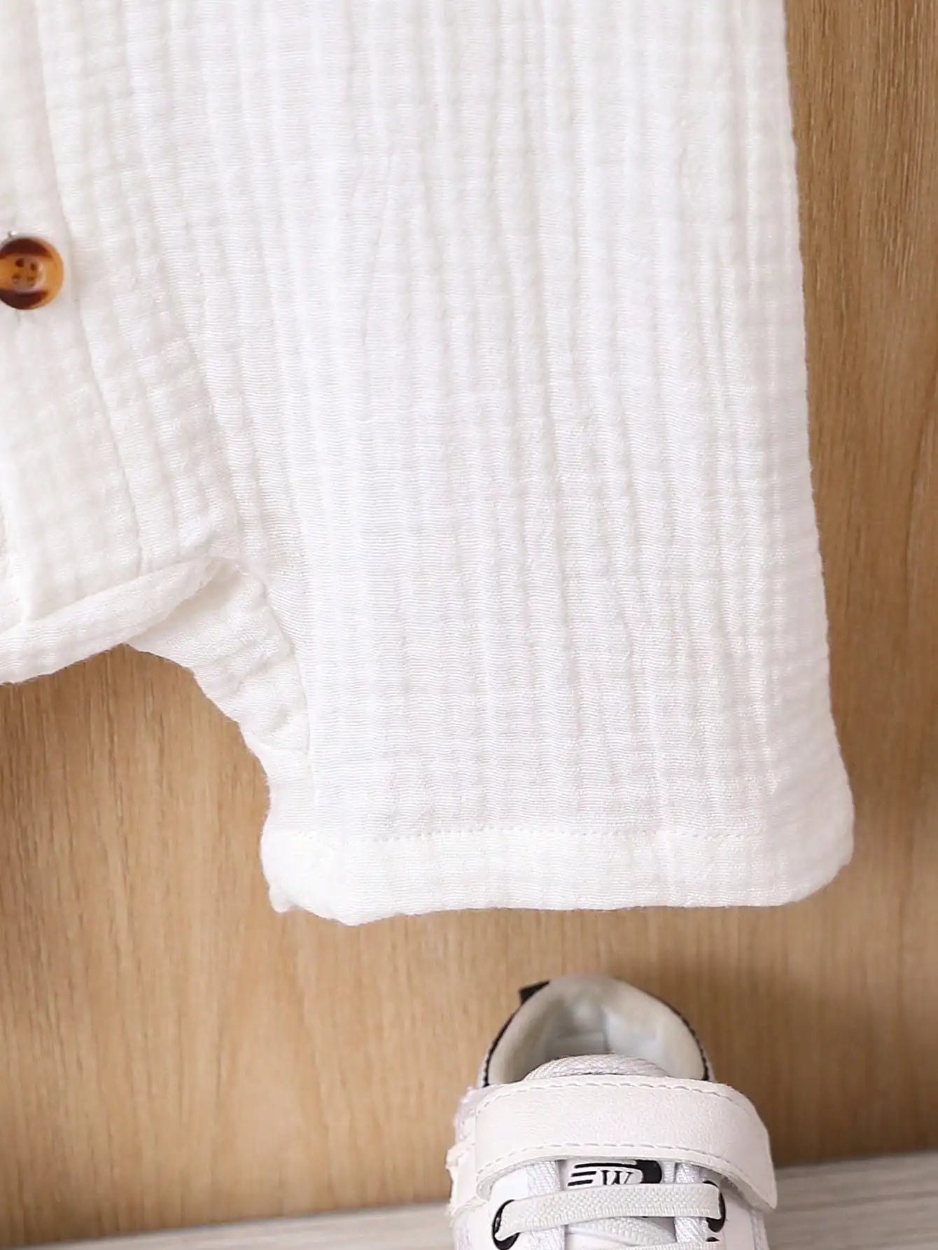 Soft Cotton Summer Romper – Minimalist Comfort for Baby (3–24M) - Nestling Babies 