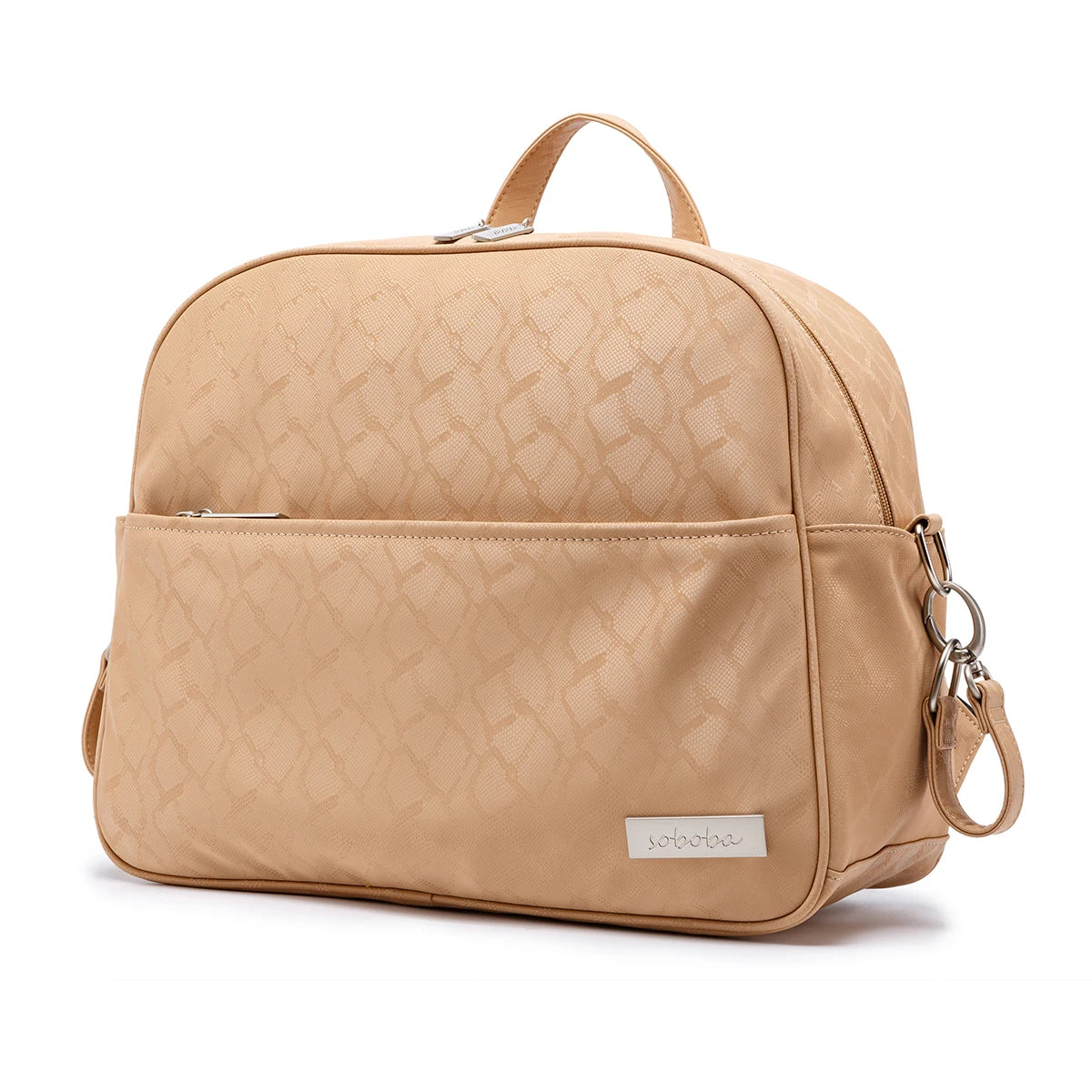 Soboba Stylish Diaper Backpack – Waterproof & Eco-Friendly PU Leather Bag for Modern Moms - Nestling Babies 