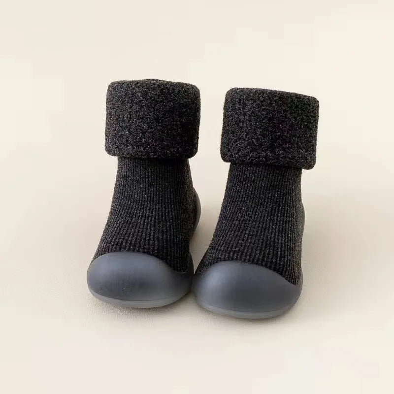 Warm Winter Baby Boots – Slip-On First Walkers for Boys & Girls (0–4 Years) - Nestling Babies 