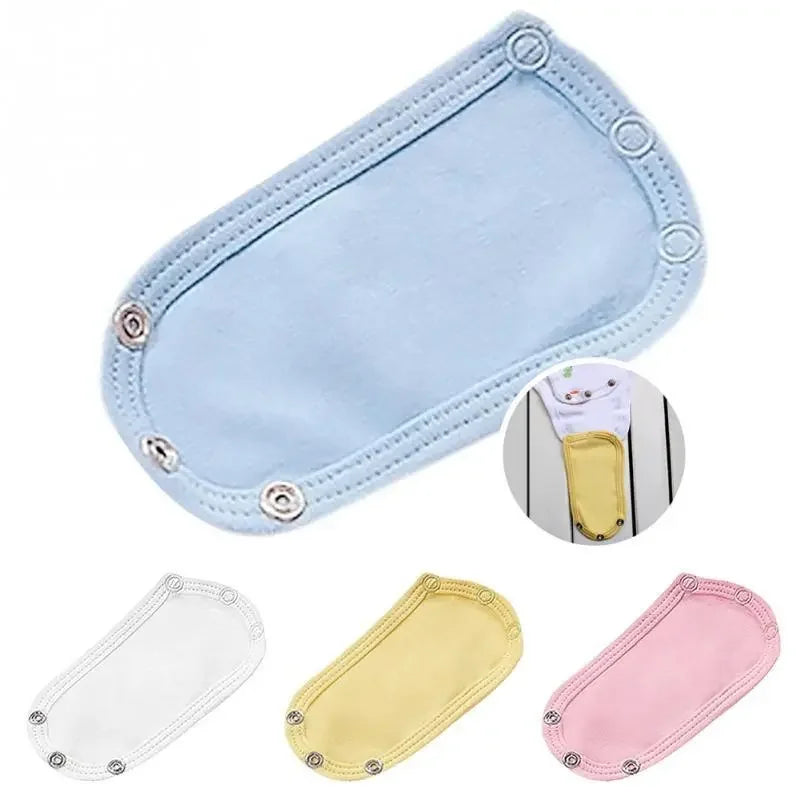 4Pcs Baby Romper Extender Set – Soft Cotton Bodysuit Lengtheners for Newborns and Toddlers - Nestling Babies 