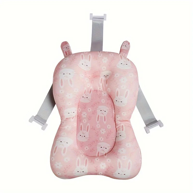 Foldable Baby Bathtub with Real-Time Temperature Display – Anti-Slip & Space-Saving Design - Nestling Babies 